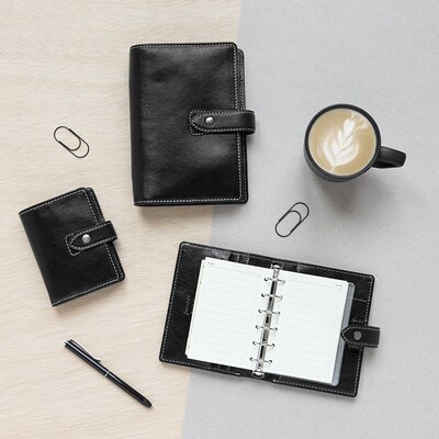 filofax英国进口2025年手帐记事本malden A7 A6 A5真牛皮复古活页