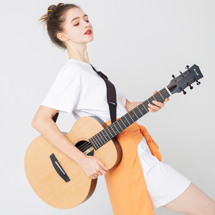 Enya恩雅X1PRO单板吉他41/36寸民谣木吉他旅行电箱初学者男女学生