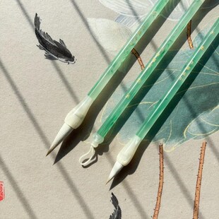 玉墨斋  新款扶苏 狼羊兼毫毛笔中楷书行书欧楷颜楷小行书专用