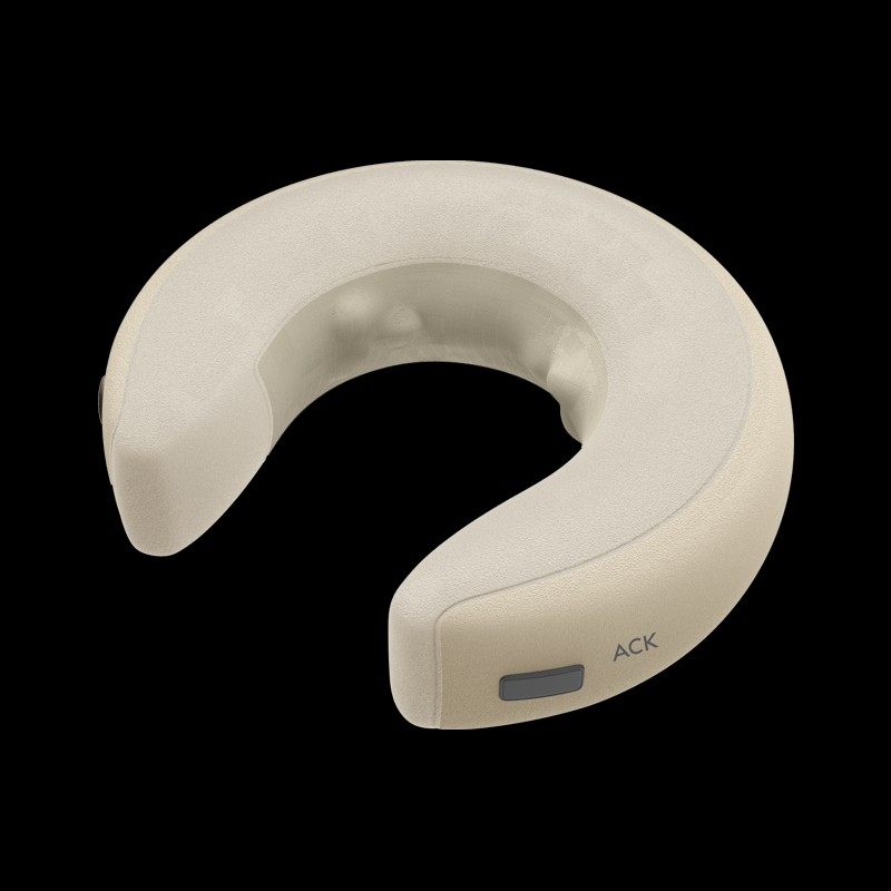 颈椎按摩器颈部按摩脖子护颈仪u型按摩枕家用揉捏腰部疼肩颈神器