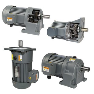 齿轮减速电机CH卧式 200W400W750W1500W带刹车马达三相380V CV立式