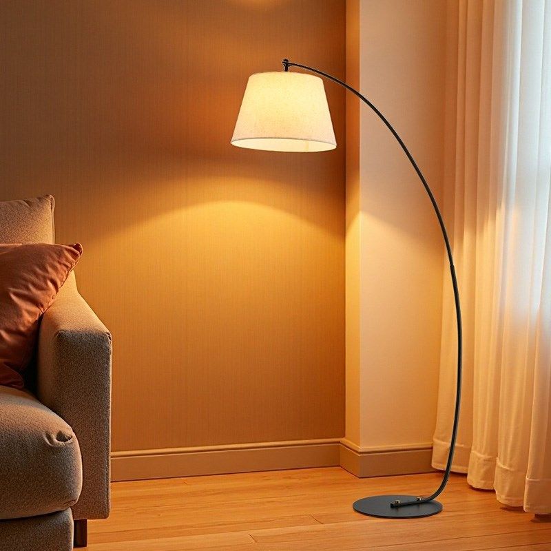 落地灯客厅高级感沙发旁边装饰氛围网红北欧台灯设计感轻奢钓鱼灯