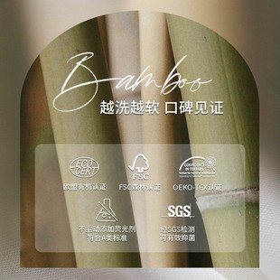 6条装 Nest 洗脸巾纱布毛巾 新生儿竹棉手帕 Designs婴儿小方巾