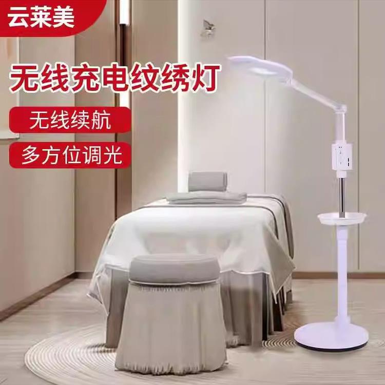 美容纹身灯无线充电Led冷光灯美甲,睫毛,眉毛纹身,落地式美容