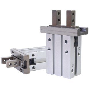 MHZL2 40机械手小型平行夹爪 气动手指气缸MHZ2 16D