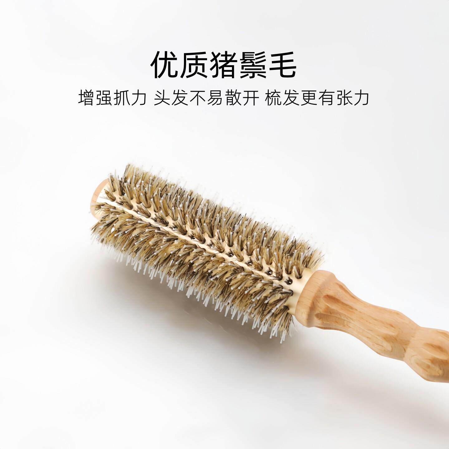 韩国原装进口JMW毛滚梳铝管大卷波浪造型吹刘海发根内扣卷发梳子