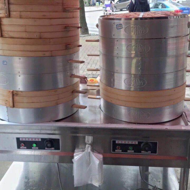 商用电热包子售卖保温台早餐店不锈钢节能自动恒温蒸包馒头保温车