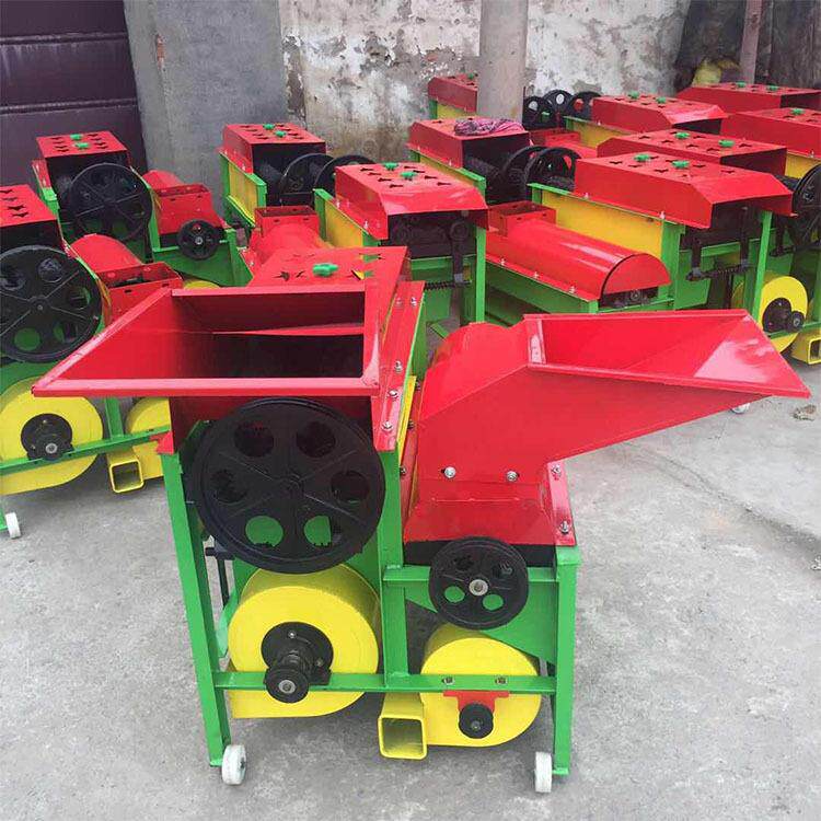 粒左右组玉米扒RSP皮脱粒一体机合苞剥谷打带皮机