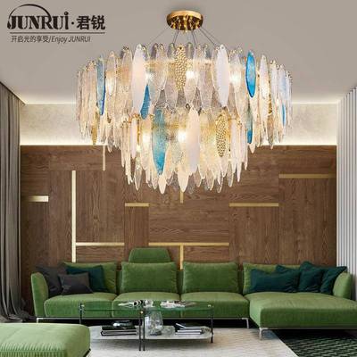 欧现代约客厅吊灯个卧性创意室jr-0072灯具餐厅简北吊灯