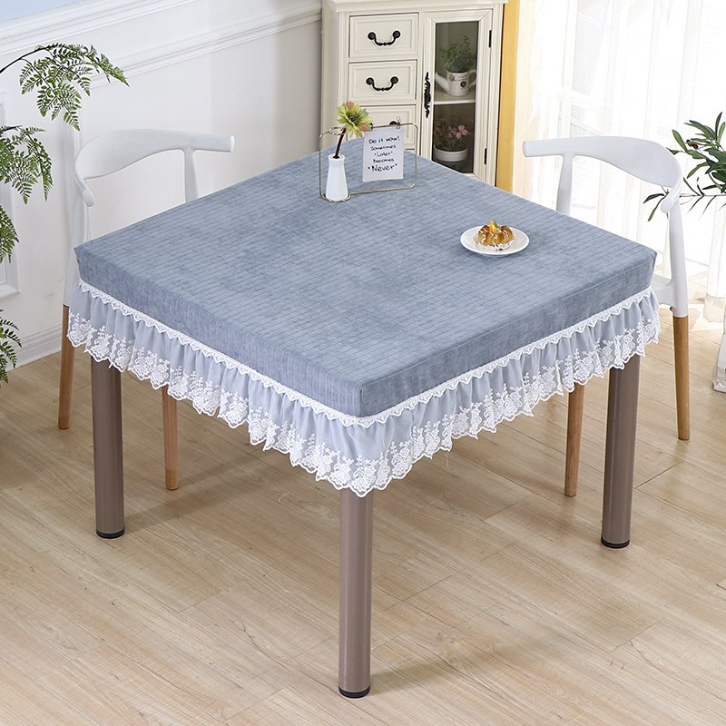 正方形烤火桌罩方桌桌布家用麻将机八仙桌茶几防尘罩麻将桌套罩