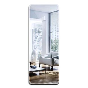 镜子全身贴墙自粘家用壁挂整片简约无框宿舍穿衣镜大墙面镜子粘贴