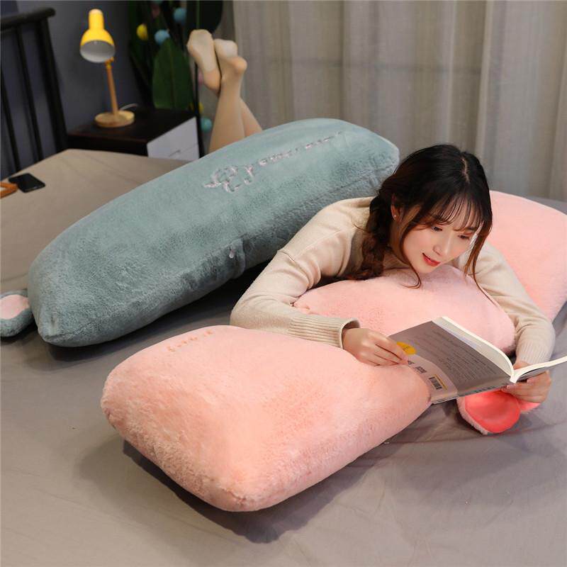 卡通卧室床上抱枕床头拆洗枕套枕可双人靠枕靠垫长条枕头学生宿舍