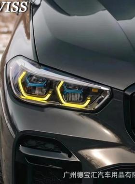 适用18-22年宝Xlaser5X6sM柠檬黄G马05G06F95F96L行aer黄金眼日灯