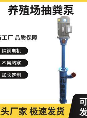 厂家批发绞龙抽粪泵 立式螺旋切割抽粪机 养殖场化粪池抽粪泵润豪