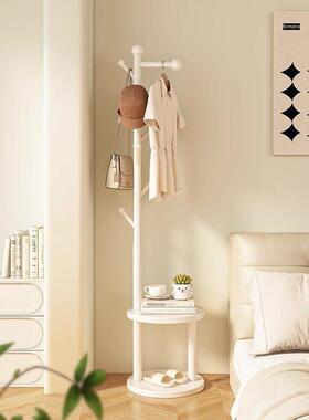 架实木衣OCZ帽架落一地床头柜架体家用卧室置物立式简易衣服衣挂