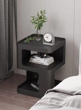 轻奢北QYR欧客厅铁艺床柜创意角几卧室边柜茶几52沙发代现0头简约