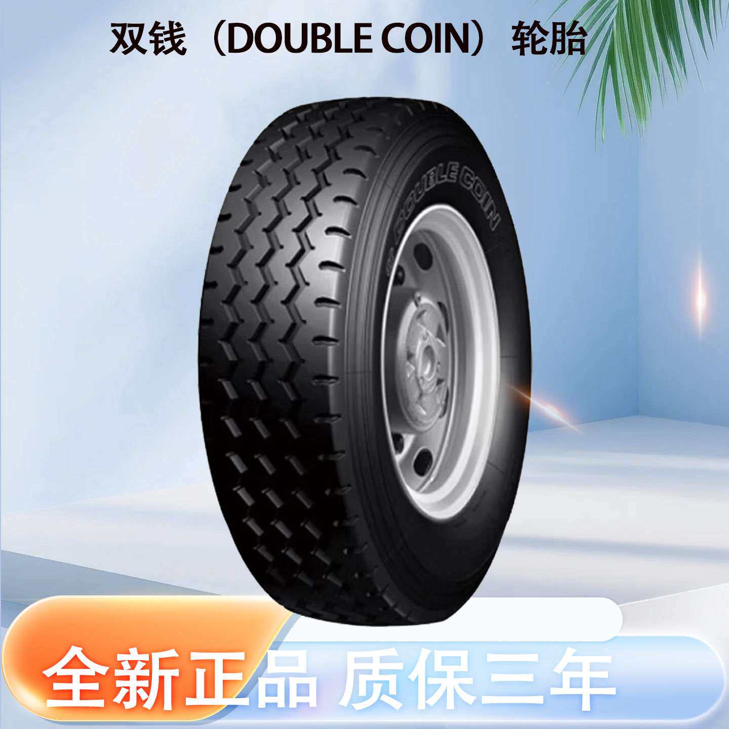 双钱 8.25R20-14PR RR9N全钢丝子午线轮胎含内胎垫带卡客车轮胎