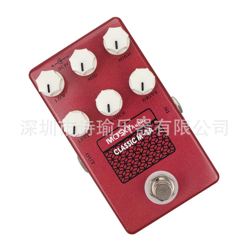 MOSKY 音频 CLASSIC M-SA 扬声器模拟吉他效果踏板