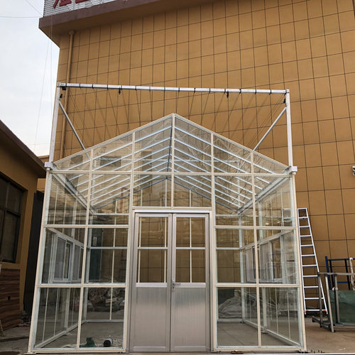 绿植暖房户外庭院PC阳光板温室花房 PC暖房遮阳家用温室花房