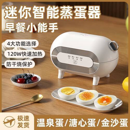蒸蛋煮蛋多功能家用小型鸡蛋自动断电心蛋迷你宿舍温泉早餐神器