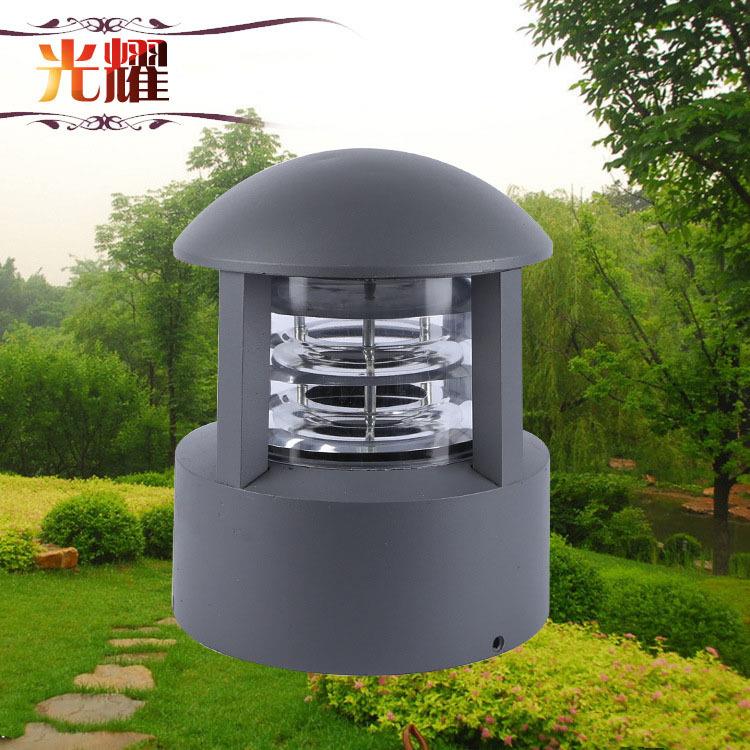 光耀厂家户外防水景观灯 室外照明太阳能草坪灯庭院灯柱头灯