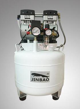 实验室空压机现货无油气泵超静音小型SLB35固定活塞式空气压缩机