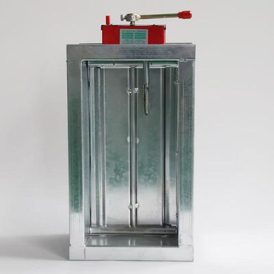 山东科莱厂家 70度280度排烟防火阀 镀锌板风量调节阀 多叶排烟口