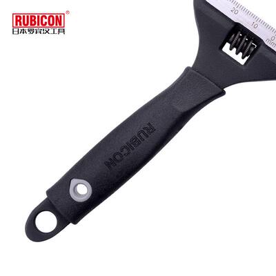 RUBICON罗宾汉RBV006T大口超薄活动扳手 水暖专用短柄大开口