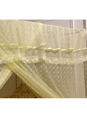 新款1蚊帐家用.8m床1.22YDV.0x2.2落地加厚1加密宫廷蚊帐.5米米床