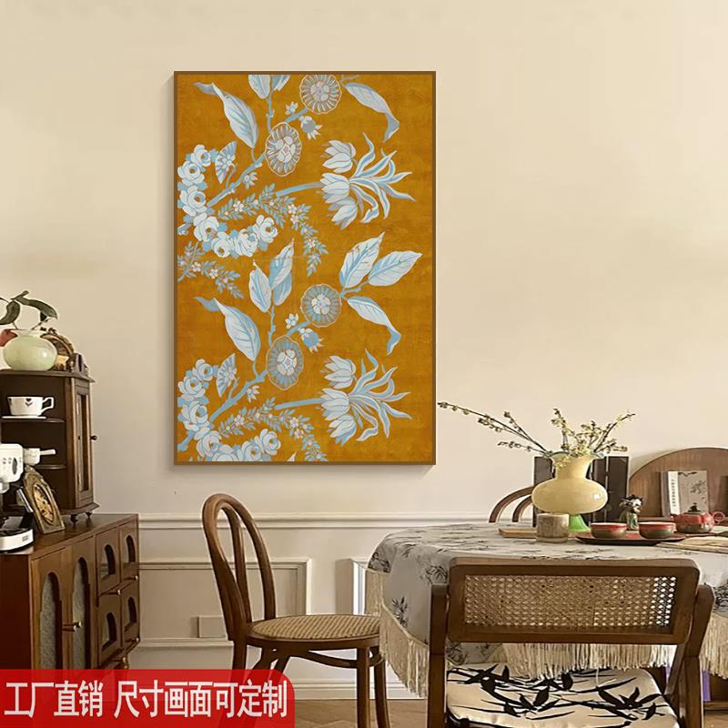 新中式玄关装画 画客厅饭厅室书茶办公室挂画 饰画抽象房禅意艺81