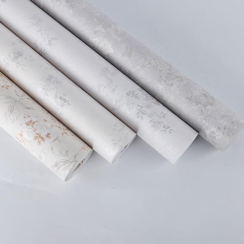 爱丽莎PV防水防潮小墙清新C墙纸客厅房间室70541纸非自卧粘乙烯基