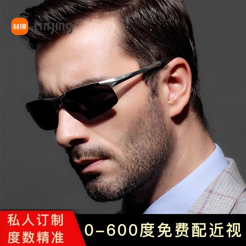 钓鱼太阳镜男士可配度数近视墨镜开车专用偏光驾驶镜运动骑行眼镜