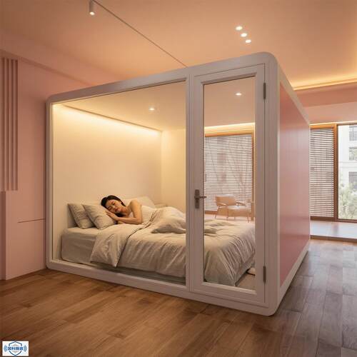 室内家用睡眠隔音房隔音仓静音舱仓静音房小房间移动睡觉钢琴房间