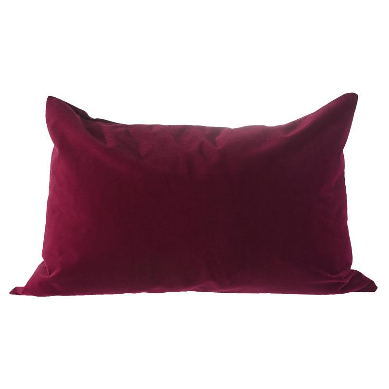 1VPR天鹅绒抱枕套60x80沙发靠垫罩65x85加厚70x90不含芯×100尺寸