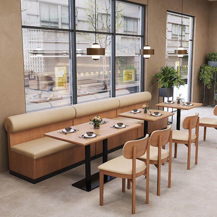 商用食堂桌椅组合 奶茶店西餐厅实木椅子火锅茶餐厅岩板桌椅 卡座,鲜花速递/花卉仿真/绿植园艺,割草机/草坪机,淘宝优惠券,粉丝福利购,淘宝优惠卷