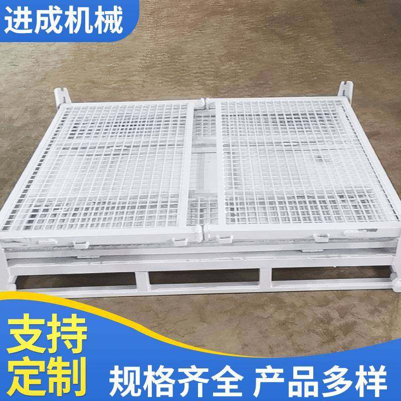 现货折叠式仓储笼物流移动金属周转箱角钢托盘堆垛笼仓库金属笼子,鲜花速递/花卉仿真/绿植园艺,割草机/草坪机,淘宝优惠券,粉丝福利购,淘宝优惠卷