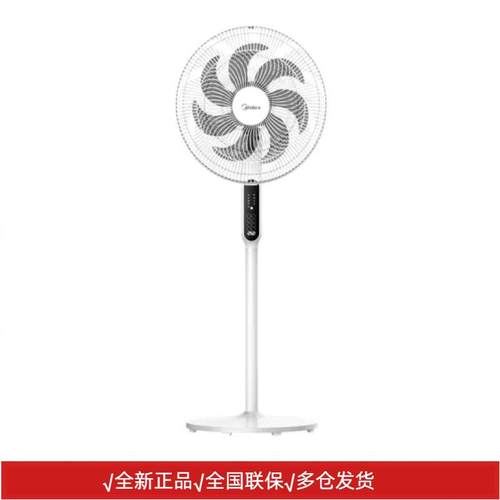 美-的电风扇SAC35BR落地扇家用台扇无线遥控定时省电摇头风扇