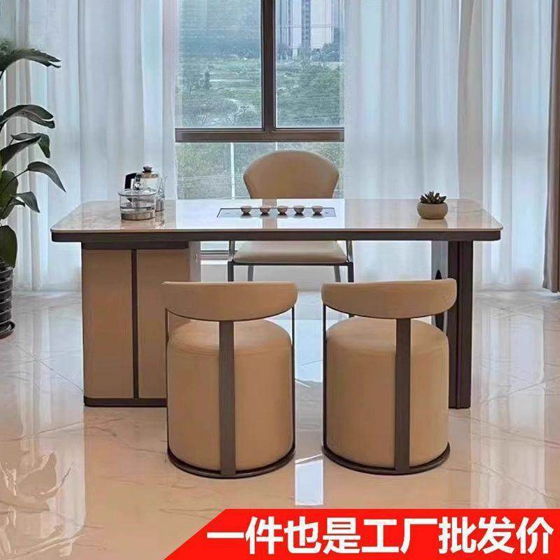轻奢岩板茶台桌办公室功夫泡茶桌椅小户型现代简约阳台茶桌椅组合,电子元器件市场,其它元器件,淘宝优惠券,粉丝福利购,淘宝优惠卷