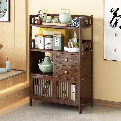 茶水柜SZ009置物实木客架厅餐柜泡茶桌台边柜办公室茶边具茶叶储