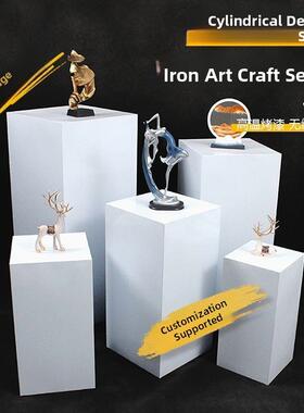 DCI婚道具铁黑色礼方柱路导装饰品婚礼大厅台舞装饰具道甜品桌