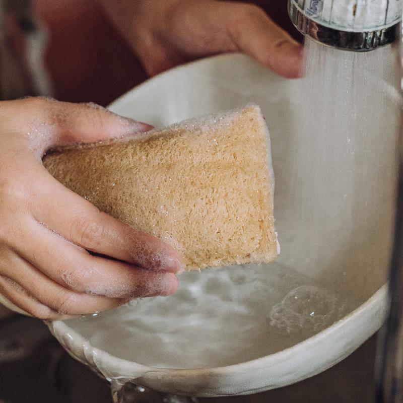 树可瓜瓤碗布厨房清去污刷锅丝巾天然丝瓜络抹布百洁洁布SHUEHO\/