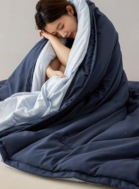 合同p款亚朵星YIMING球深睡被ro秋冬厚保暖加子母被芯二一四季纤