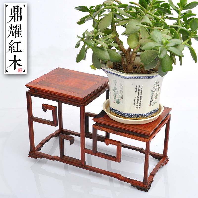 红木博古架奇石盆景花瓶紫砂壶古架多宝架红玉酸董方DY00251枝高