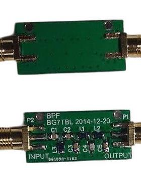 10MHz 中心频率带通滤波器 (BPF)中心频率88-108MHzBPF低插入损耗