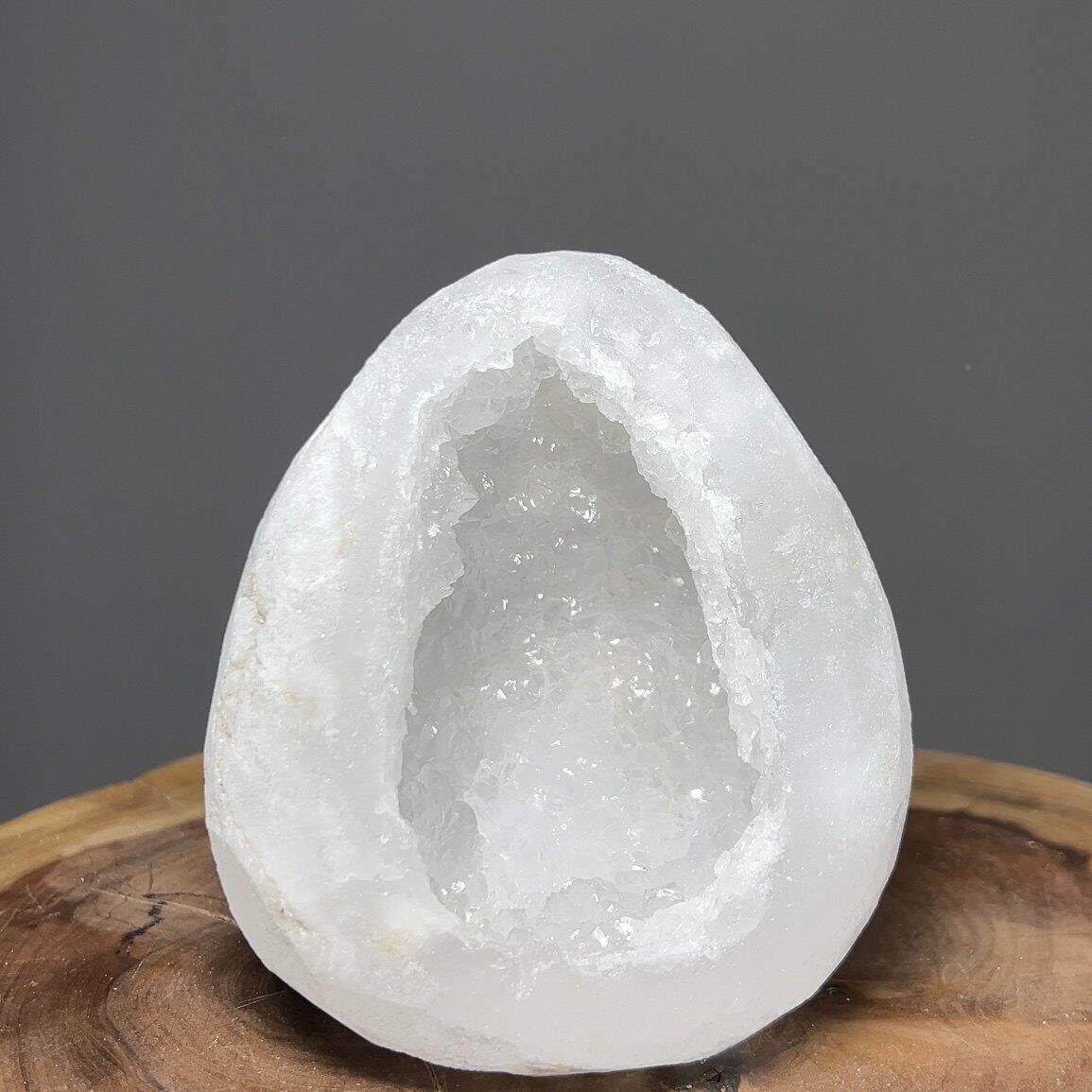 水消晶磁石天然水晶洞原石消磁碗白水晶簇消磁水白晶聚ORT晶宝盆