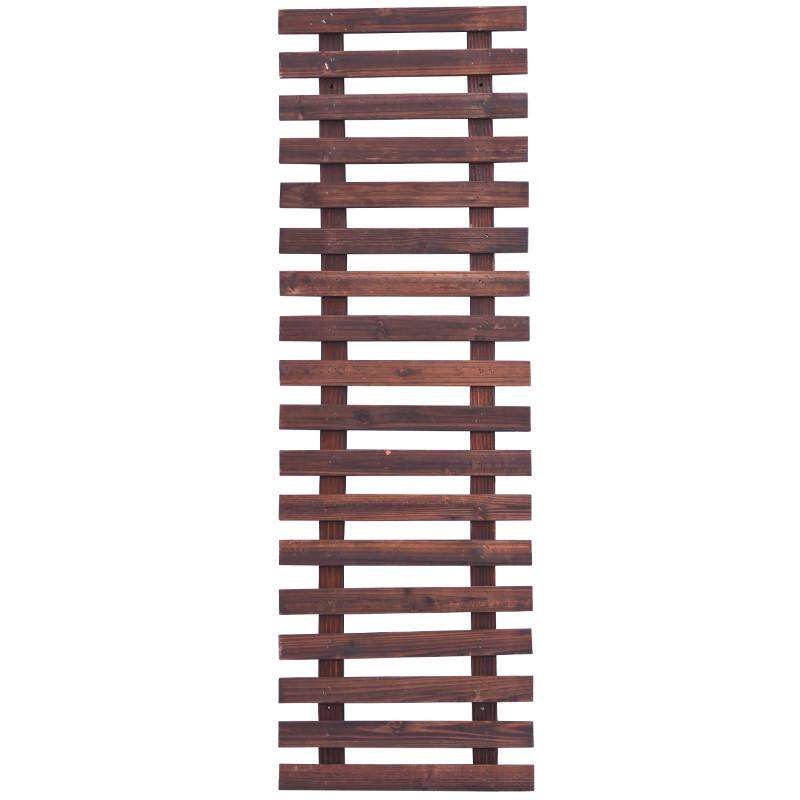 实木墙上壁挂花架庭院阳台藤架爬栅栏墙面室内装饰篱笆防腐木围栏