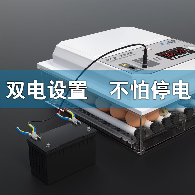 110V孵化机小型家用孵化器全自动智能鸡鸭鹅鸽孵蛋机鹦鹉孵蛋器