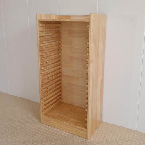 樟子松4开画板柜木制柜收纳8画板柜纸K整理开收纳幼儿园4画板绘画