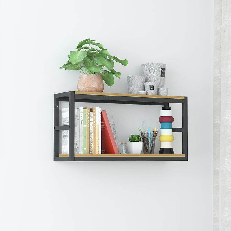 墙上置物架货架简约现代铁超市艺陈列架展示柜用30cm便利店壁挂宽