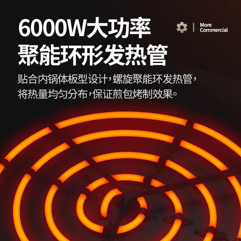 云麦全自动旋转煎包炉商用烤饼机煎饺锅生煎包水煎包锅贴机煎饼炉
